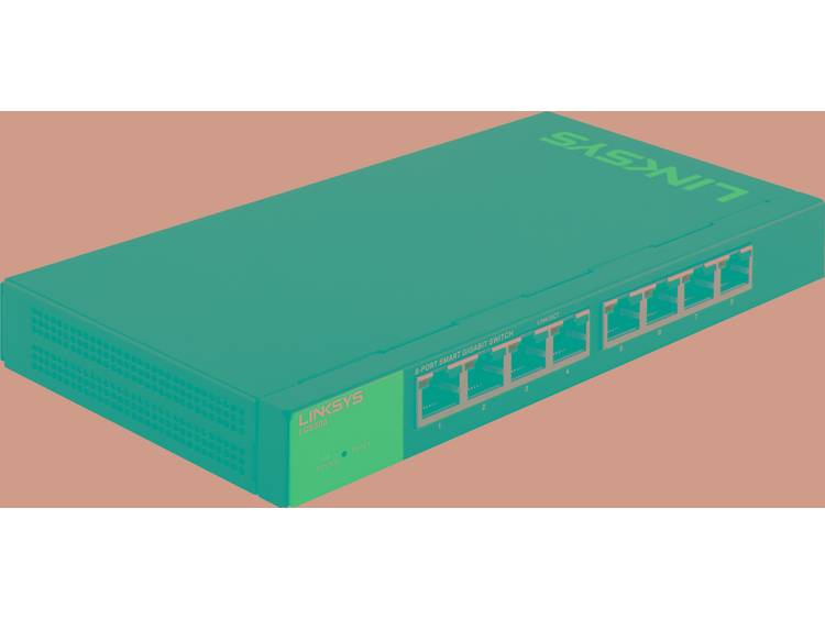 Linksys LGS308-EU Netwerk switch RJ45 8 poorten 1 Gbit-s
