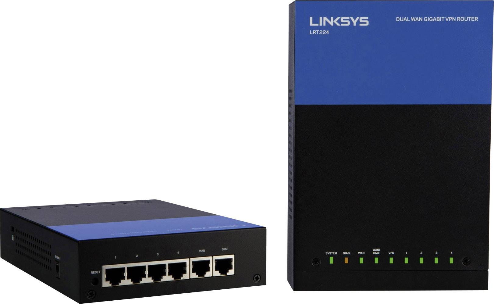 Linksys LRT214EU Gigabit VPN Router Conrad.nl