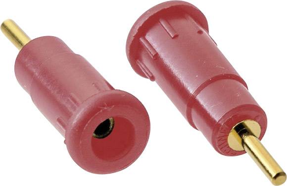 Schnepp BU 2800/RT Veiligheids-labconnector, female Bus, inbouw Stift-Ø: 2 mm Rood 1 stuk(s) Piece