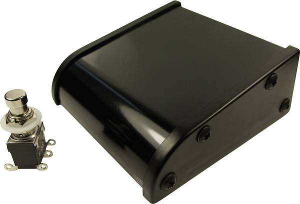 Cliff CL2108C Voetschakelaar 250 V/AC 2 A 1 pedaal Bouwpakket, Bedieningsknop gewelfd 2x wisselcontact  1 stuk(s)