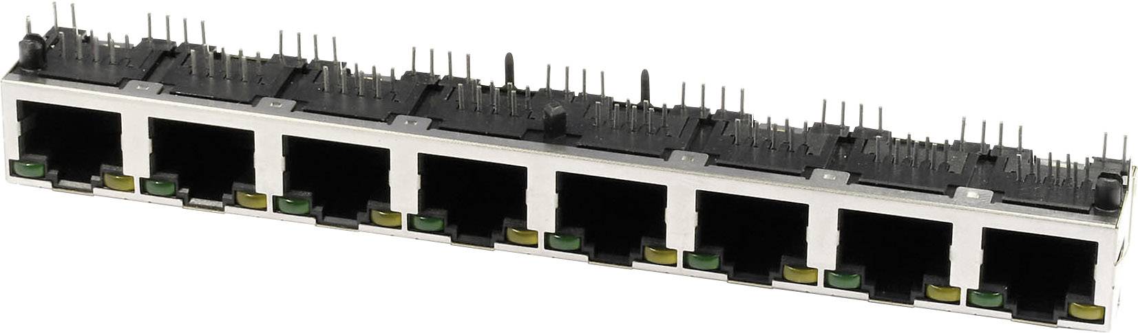 econ connect M8L8G1 Meerpoorts 8x RJ45 LED Bus, inbouw horizontaal Metaal 1 stuk(s)