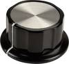 SCI RN-99A(6.4mm) RN-99A(6.4mm) Draaiknop Zwart, Wit (Ø x h) 45 mm x 20.3 mm 1 stuk(s)