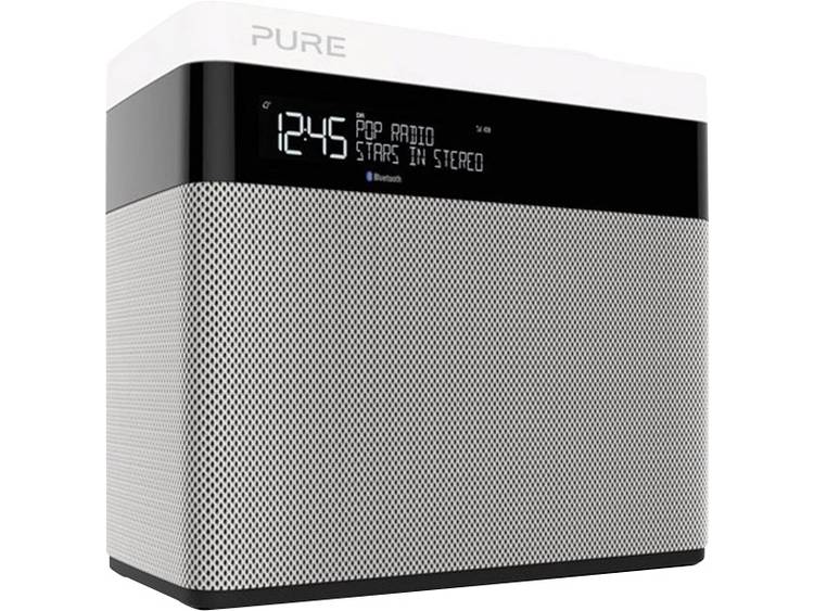 Pure Pop Maxi Bluetooth Tafelradio DAB+, FM Bluetooth Zwart, Wit