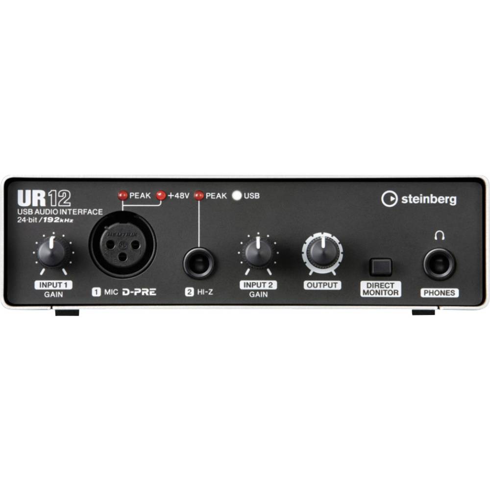 Audio interface Steinberg UR12 Incl. software