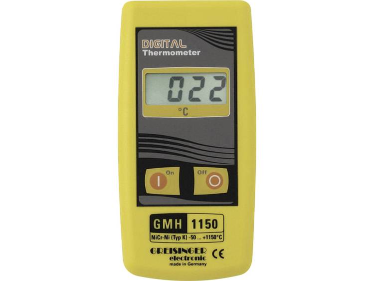 Greisinger GMH 1150 Temperatuurmeter -50 tot 1150 °C K