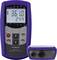Geleidbaarheidsmeter met digitaal display toont '361.0' en '24.4'. Bedieningsknoppen, aansluitbussen onderaan.