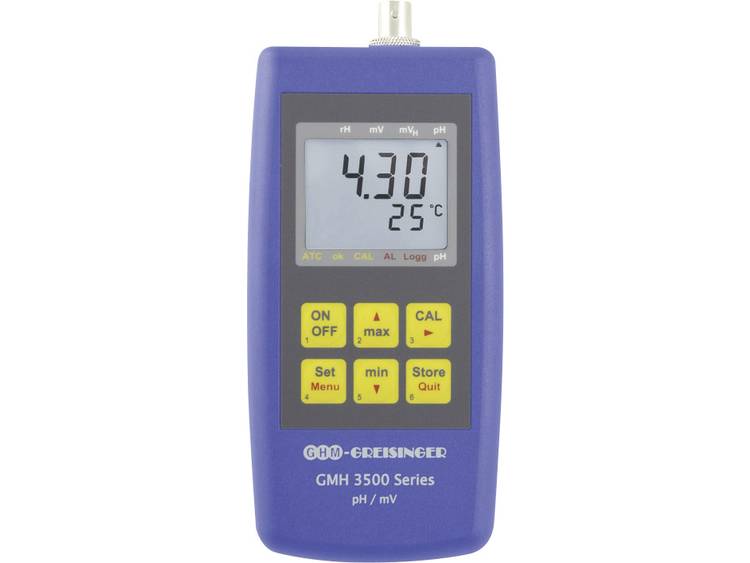 Greisinger GMH 3551 pH--redox--temperatuurmeter GMH 3551