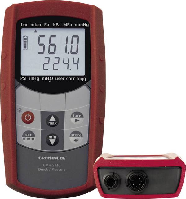 Greisinger GMH5130 Gasdrukmeter  Luchtdruk 0 - 1000 bar