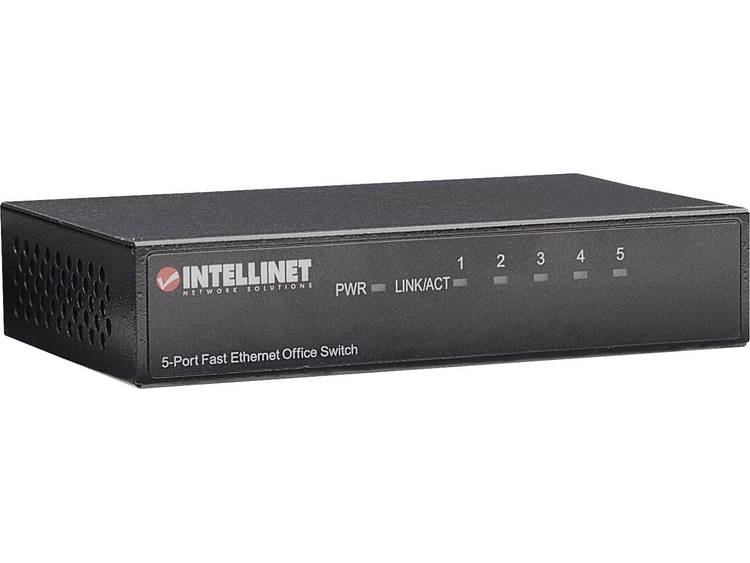 Intellinet Netwerk switch RJ45 5 poorten 100 Mbit-s