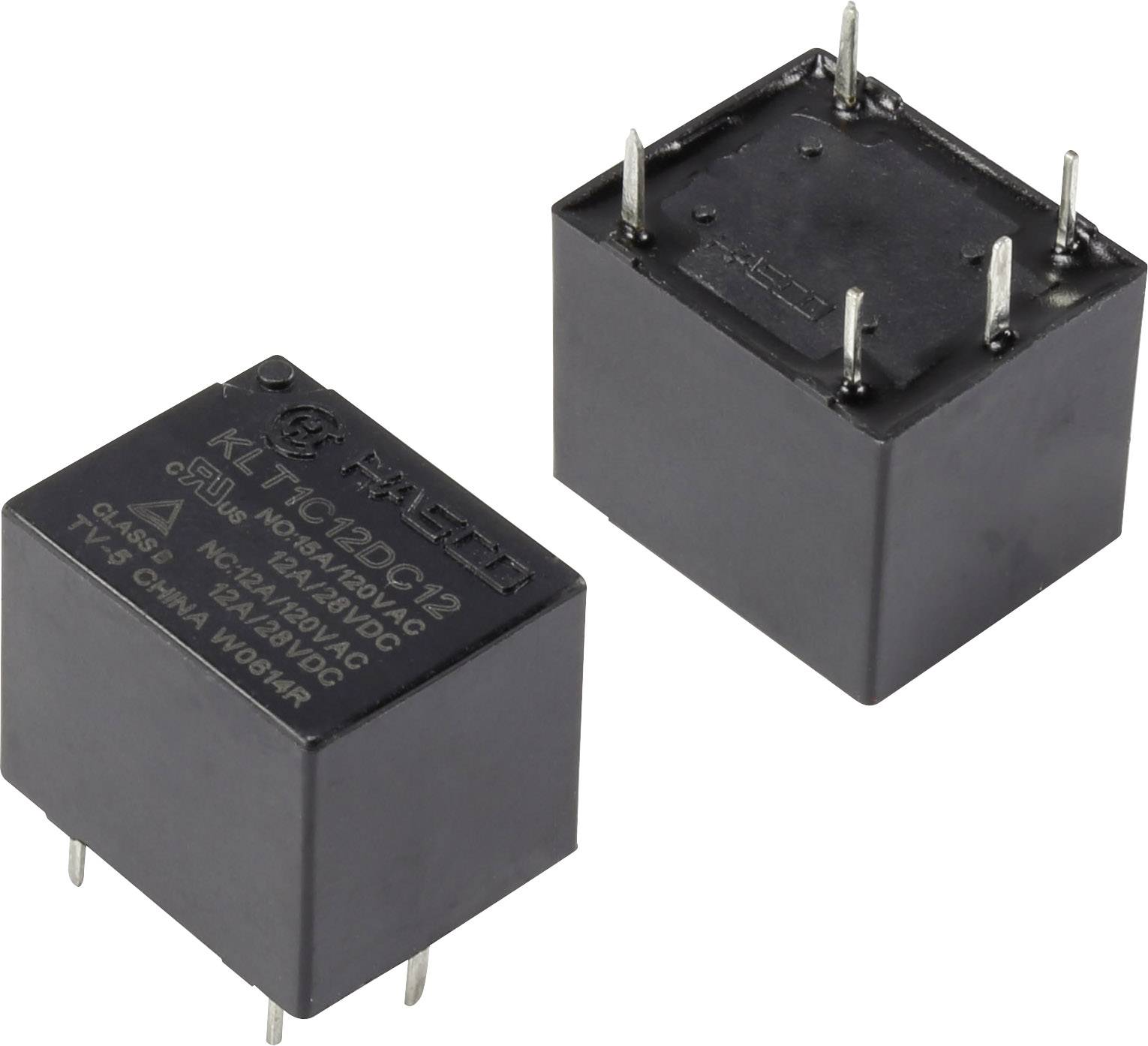 Hasco Relays and Electronics KLT1C12DC12 Printrelais 12 V/DC 20 A 1x