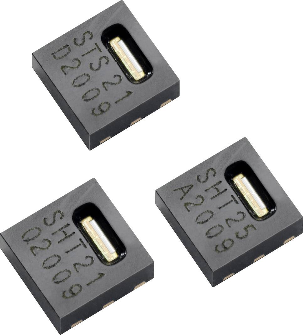Sensirion SHT25 Vochtsensor Meetbereik: 0, -40 - 100, +125 % Hrel, °C (l x b x h) 3 x 3 x 1.1 mm 1 stuk(s)-0