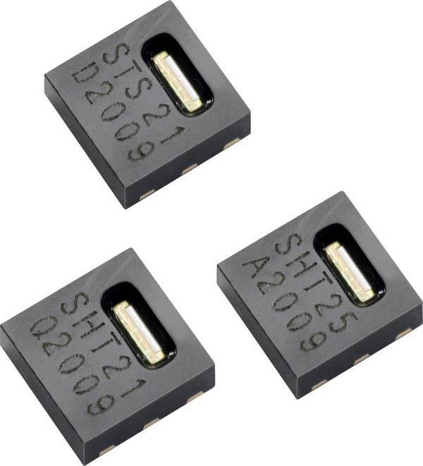 Sensirion SHT25 Vochtsensor  Meetbereik: 0, -40 - 100, +125 % Hrel, °C (l x b x h) 3 x 3 x 1.1 mm 1 stuk(s)