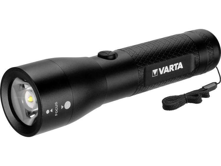 Varta High Optic Lights 3AAA LED Zaklamp Werkt op batterijen 200 lm 121 g Zwart