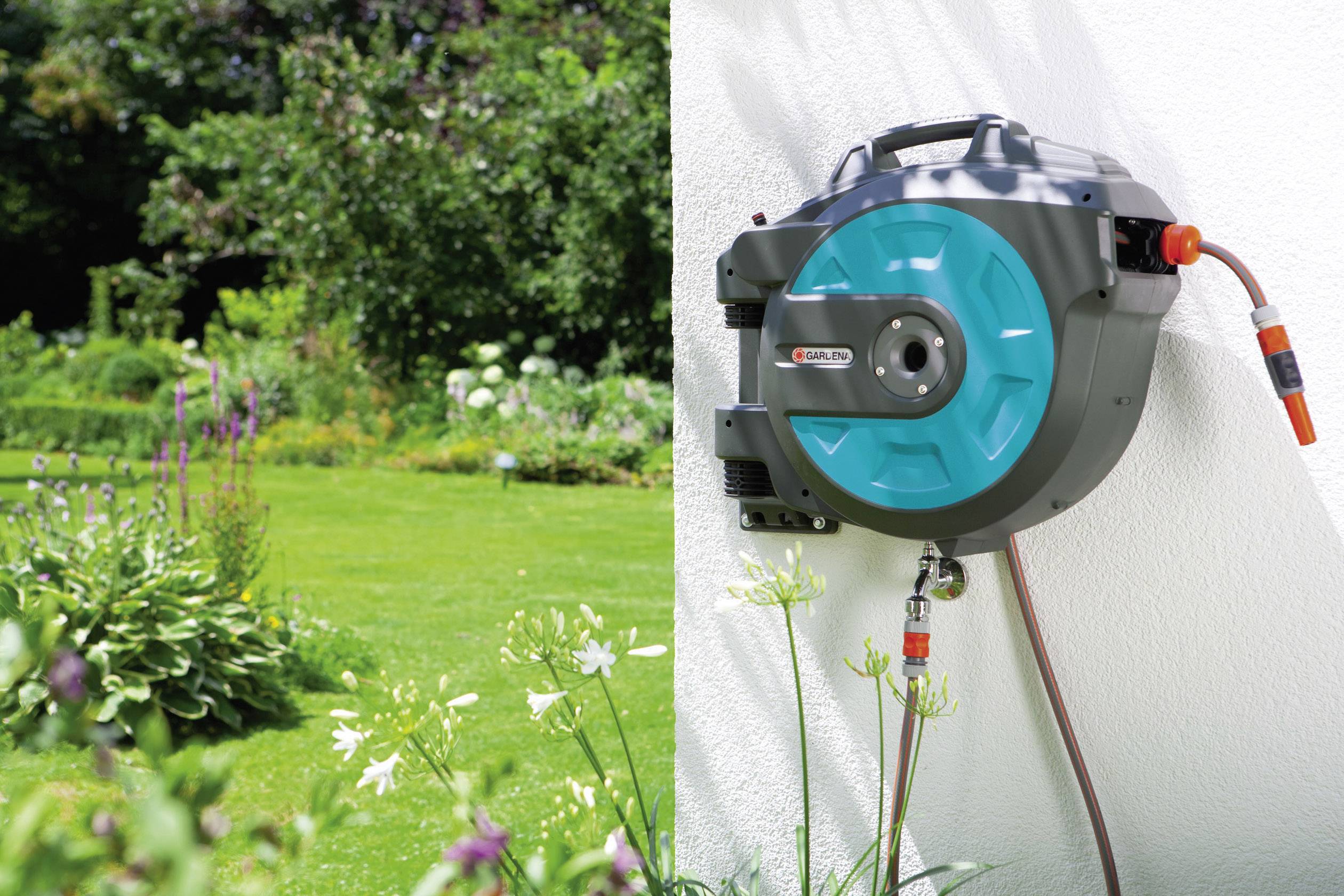 GARDENA 35 Roll up 802420 Tuinslanghaspel Grijs, Zwart, Oranje 1/2