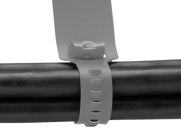Panduit CM4S-L8 CM4S-L8 Kabelbinder  19.10 mm Grijs Met schiftveld, Met open kabelbinderuiteinde 1 stuk(s)