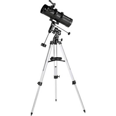 Bresser Optik Pluto 114/500 EQ Spiegeltelescoop Equatoriaal  Newton Vergroting 20 tot 375 x