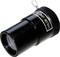 'Barlow-lens' in het zwart, cilindrisch optisch accessoire, verhoogt de vergroting van telescopen.