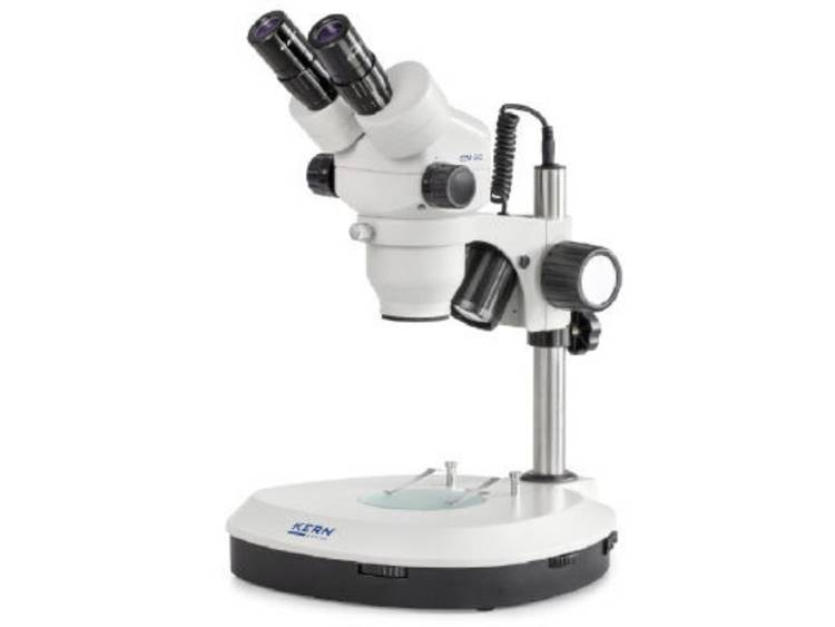 Kern Optics OZM 544 Stereo zoom microscoop Trinoculair 45 x Doorgelaten licht, Lichtinval