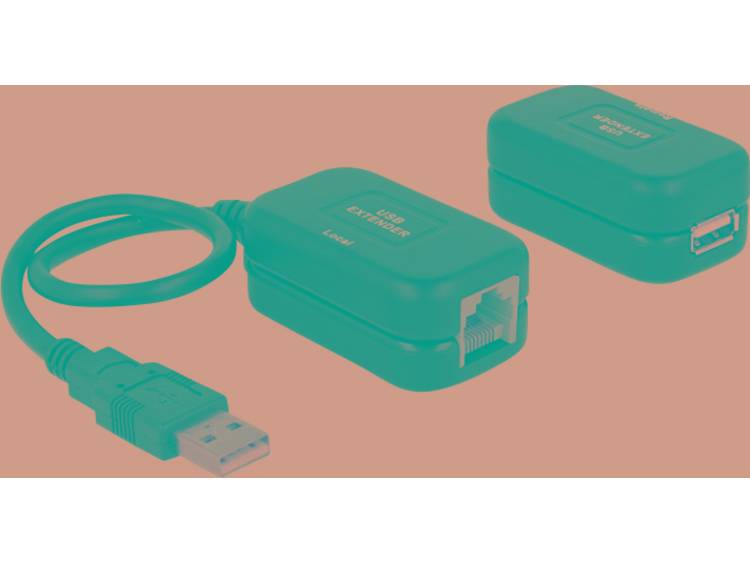 Delock USB 1.1 Extender (verlenging) via netwerkkabel RJ45 60 m