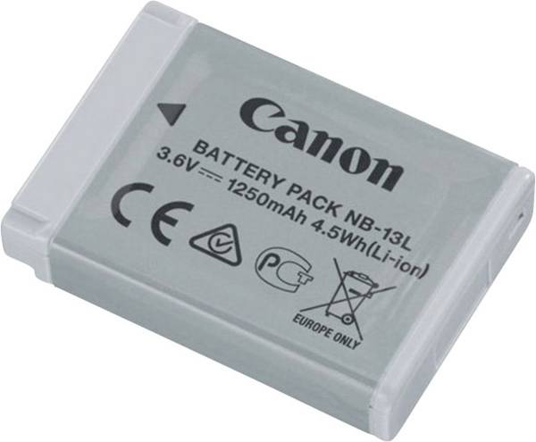 Camera-accu Canon NB-13L 3.6 V 1250 mAh 9839B001AA