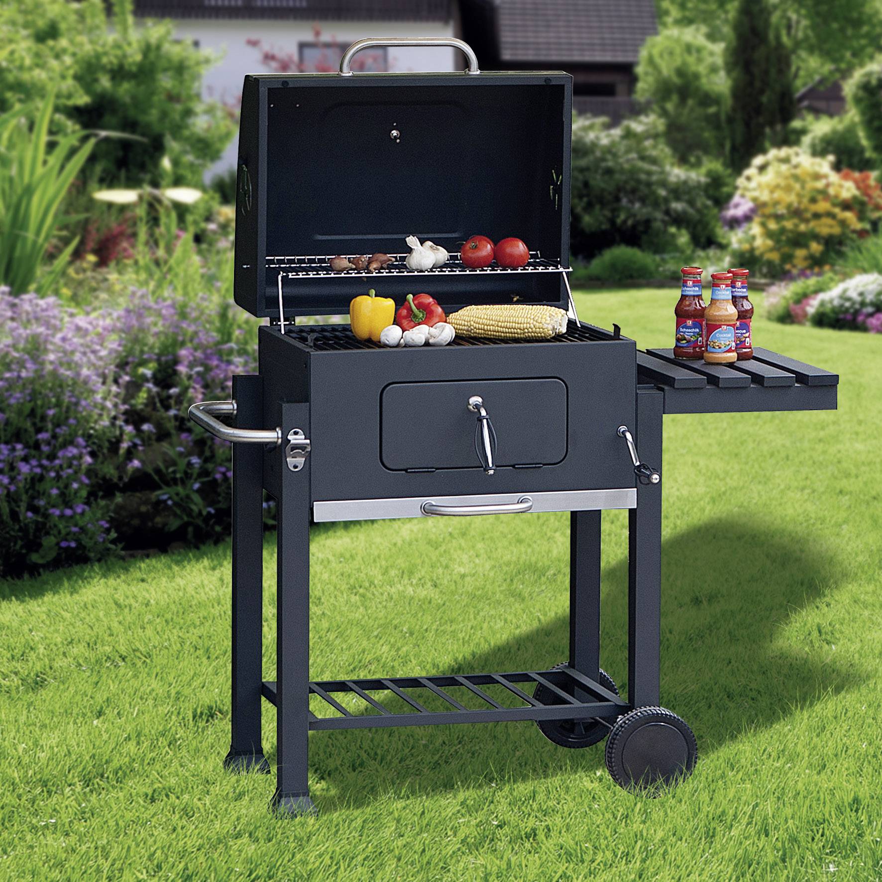 tepro Garten Toronto Barbecue Uitvoering (BBQ): Grillwagen tepro Garten Toronto Barbecue Uitvoering (BBQ): Grillwagen