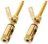 Monacor LS-klemmen BP-270G 1 paar