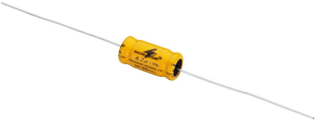 Monacor LSC-47NP Luidsprekercondensator 4.7 µF