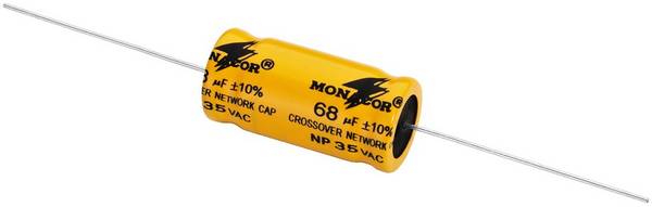 Monacor LSC-680NP Luidsprekercondensator 68 µF
