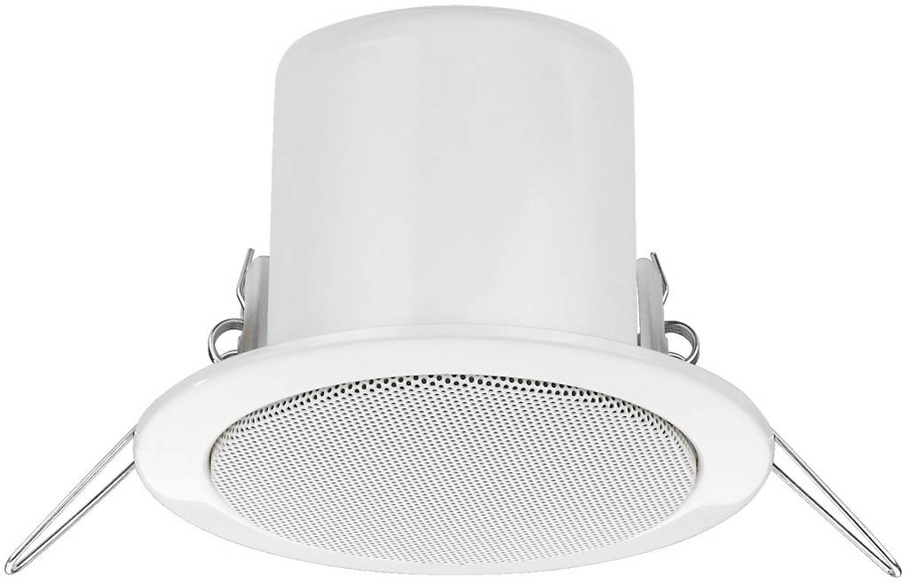 Monacor EDL-35 PA-inbouwluidspreker Wit 1 stuk(s)