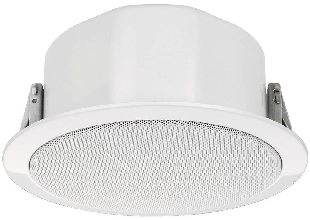 Monacor EDL-36TW PA-inbouwluidspreker Wit 1 stuk(s)