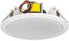 Monacor EDL-620 PA-inbouwluidspreker Wit 1 stuk(s)