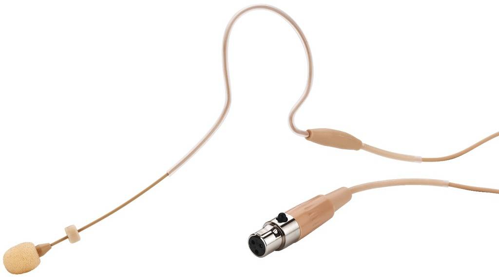 Headset Spraakmicrofoon IMG Stageline HSE-50/SK Zendmethode:Kabelgebonden Incl. windkap