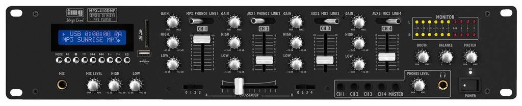IMG Stage Line MPX-410DMP Stereo-Mischpult
