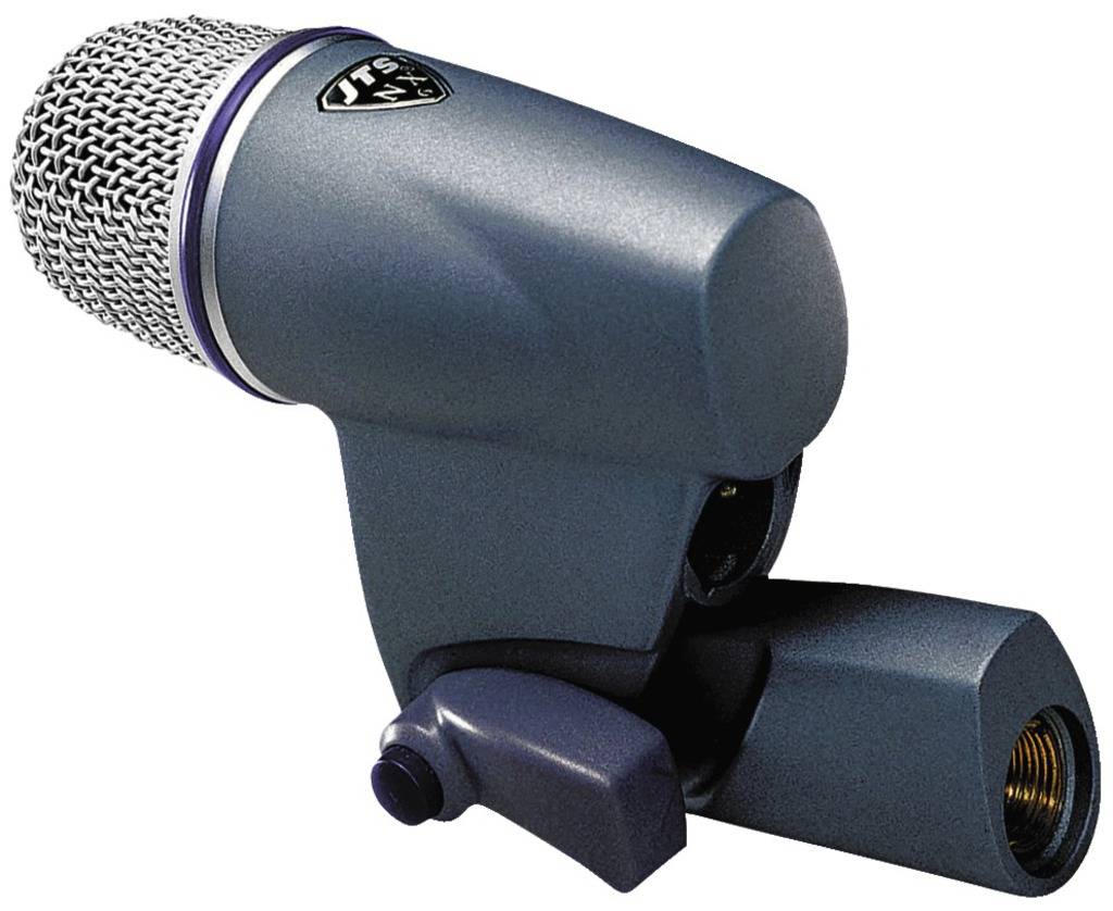 Instrumentenmicrofoon JTS NX-6 Zendmethode:Kabelgebonden