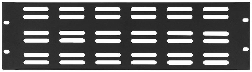19" rack afdekplaat Monacor RCP-8723U 3 HE