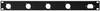 19" rack afdekplaat Monacor RCP-8733U 1 HE