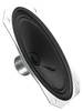 Monacor SP-170 1.2 inch 10.6 cm Mini-luidspreker 1 W 8 Ω Ovaal