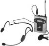 Headset Spraakmicrofoon Monacor TXA-800HSE Zendmethode:Radiografisch, Draadloos Metalen behuizing, Schakelaar