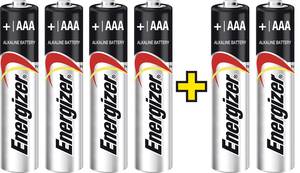 Conrad Energizer Max 4+2 AAA batterij (potlood) Alkaline 1.5 V 6 stuk(s) aanbieding