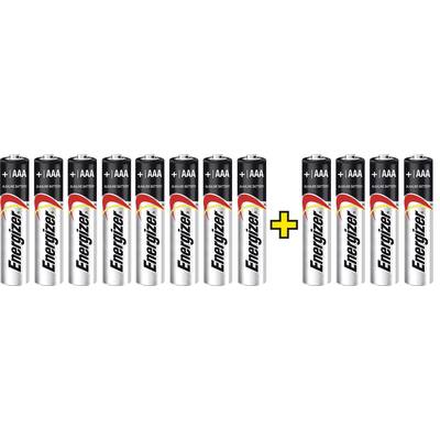 Energizer AAA batterij (potlood) Max LR03, 8+4 gratis Alkaline  1.5 V 12 stuk(s)