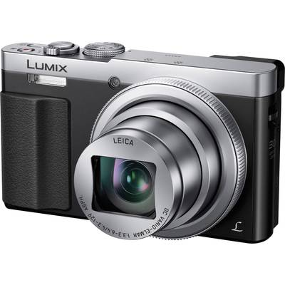 Panasonic DMC-TZ71EG-S Digitale camera 12.1 Mpix Zoom optisch: 30 x Zilver Behuizing (body), Incl. accu WiFi