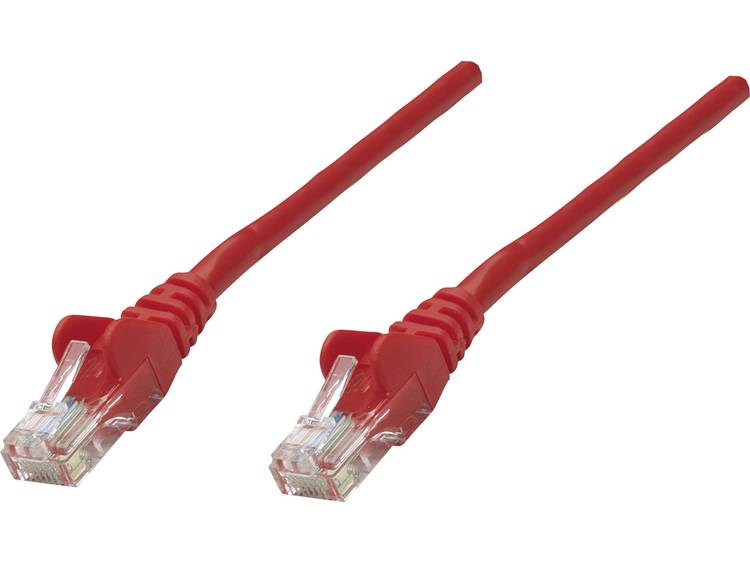 Intellinet RJ45 Netwerk Aansluitkabel CAT 6 S-FTP 10 m Rood Vergulde steekcontacten