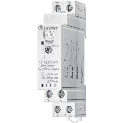 Finder 15.11.8.230.0400 Dimmer voor DIN-rail 1 stuk(s) Voedingsspanning (num):230 V/AC   