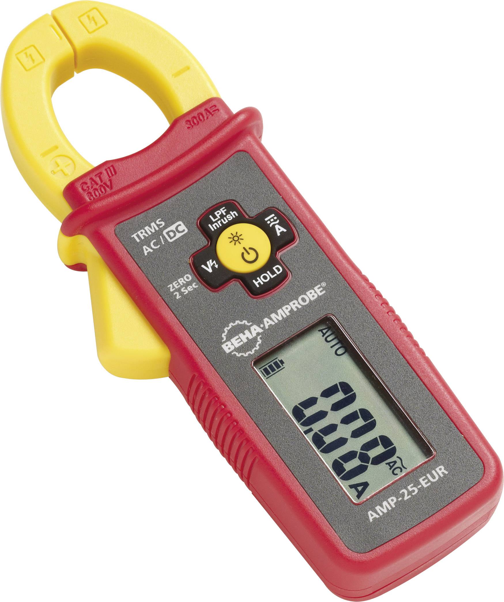 Beha Amprobe AMP-25-EUR Stroomtang Digitaal CAT III 600 V Weergave (counts): 6000-1