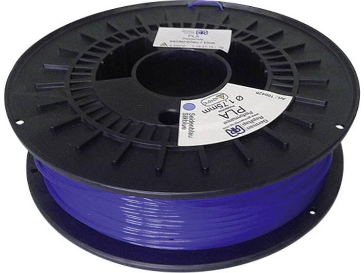 Filament German RepRap 100426 PLA kunststof 1.75 mm Zijdeblauw 750 g