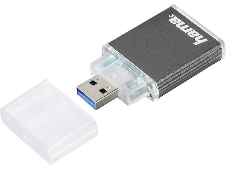 USB 3.0 UHS II Card Reader SDSDHCSDXC Alu anthracite