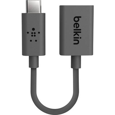 Belkin USB 3.2 Gen 1 (USB 3.0) Adapter [1x USB 3.2 Gen 1 stekker C (USB 3.0) - 1x USB 3.2 Gen 1 bus A (USB 3.0)] F2CU036