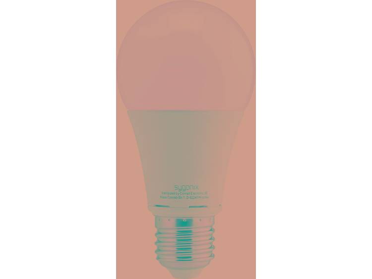 sygonix LED-lamp E27 Peer 9.5 W = 60 W Warmwit 230 V Inhoud: 3 stuks