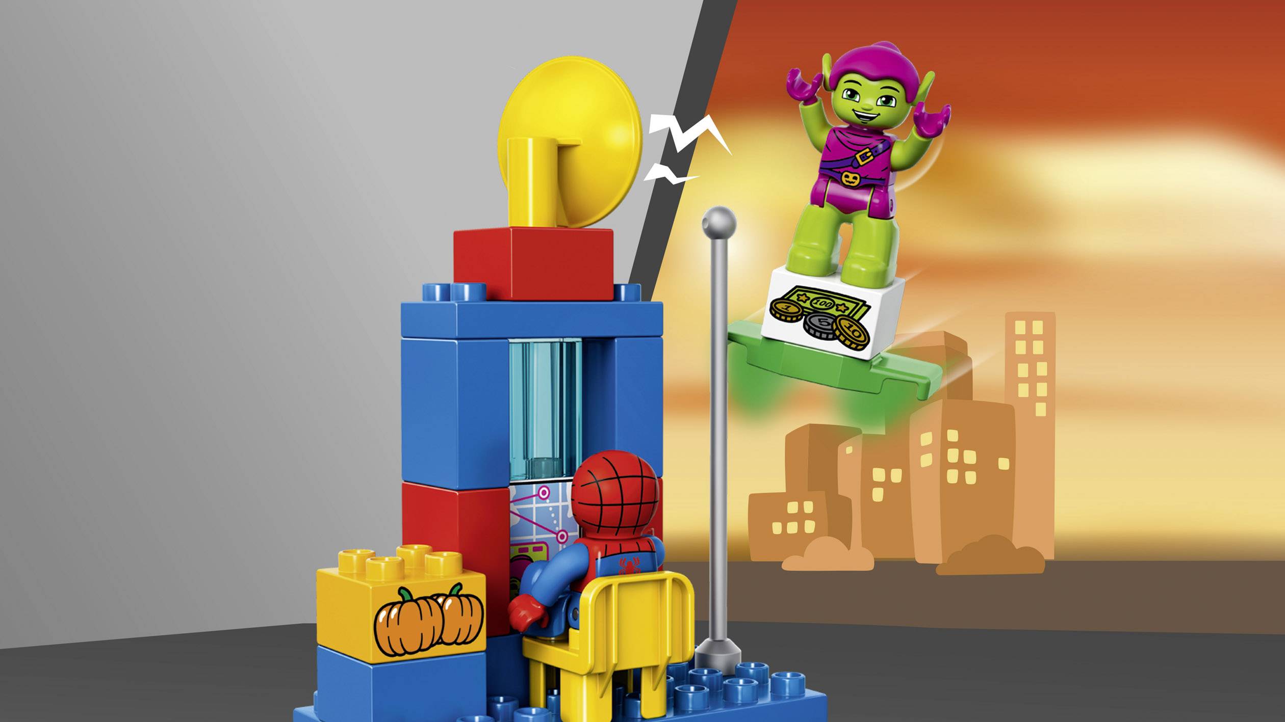 Green Goblin Lego Duplo 10608 Duplo Spider Man 10608 Duplo Lego