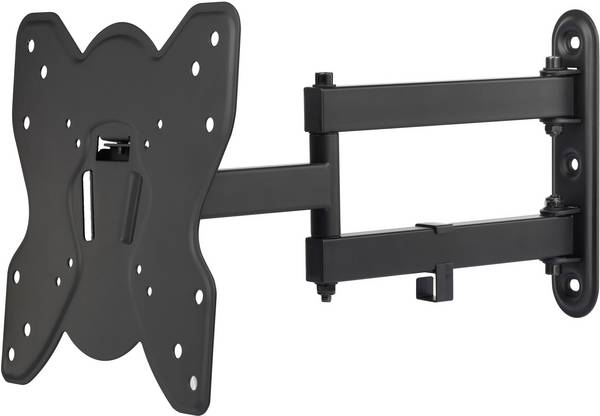 SpeaKa Professional TV-beugel 58,4 cm (23") - 106,7 cm (42") Kantelbaar, Zwenkbaar, Uittrekbaar, Roteerbaar Inklapbaar